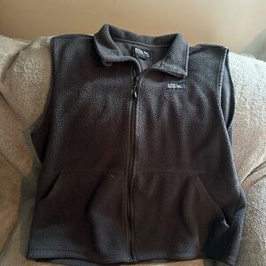 Eddie Bauer Black Sherpa Fleece Jacket